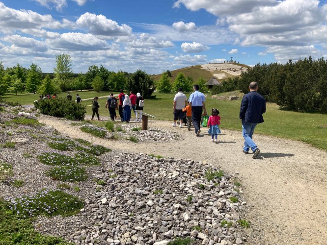 Besuch des Findlingspark Nochten am 22.Mai 2022